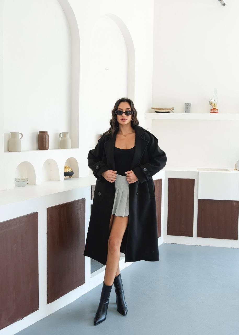 PREMIUM KALİTE KAŞE KABAN SİYAH