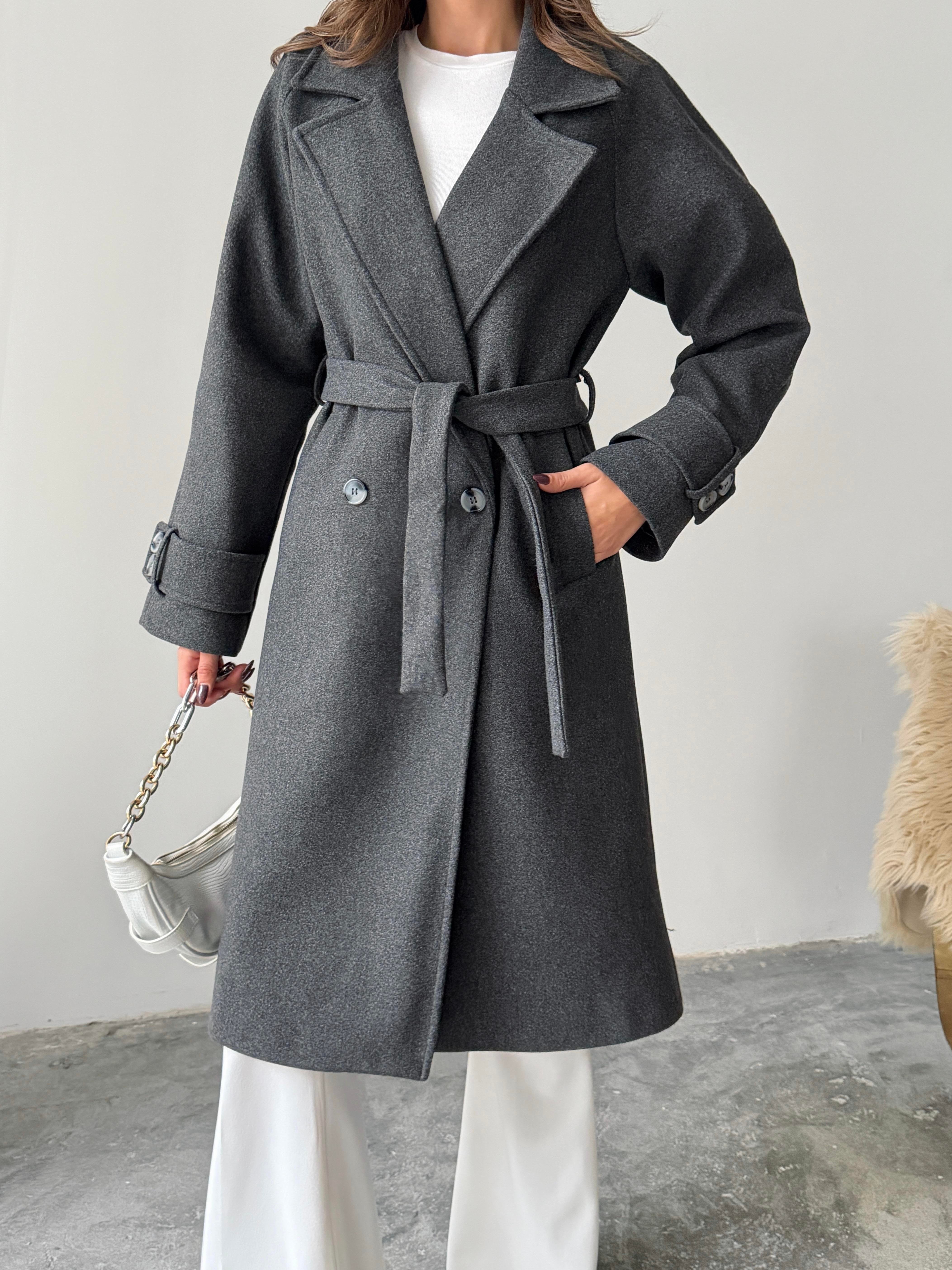 PREMIUM KALİTE MARKA MUADİLİ KAŞE KABAN ANTRASİT