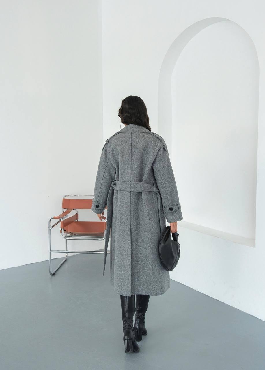 PREMİUM KALİTE OVERSİZE KALIP KAŞE KABAN GRİ