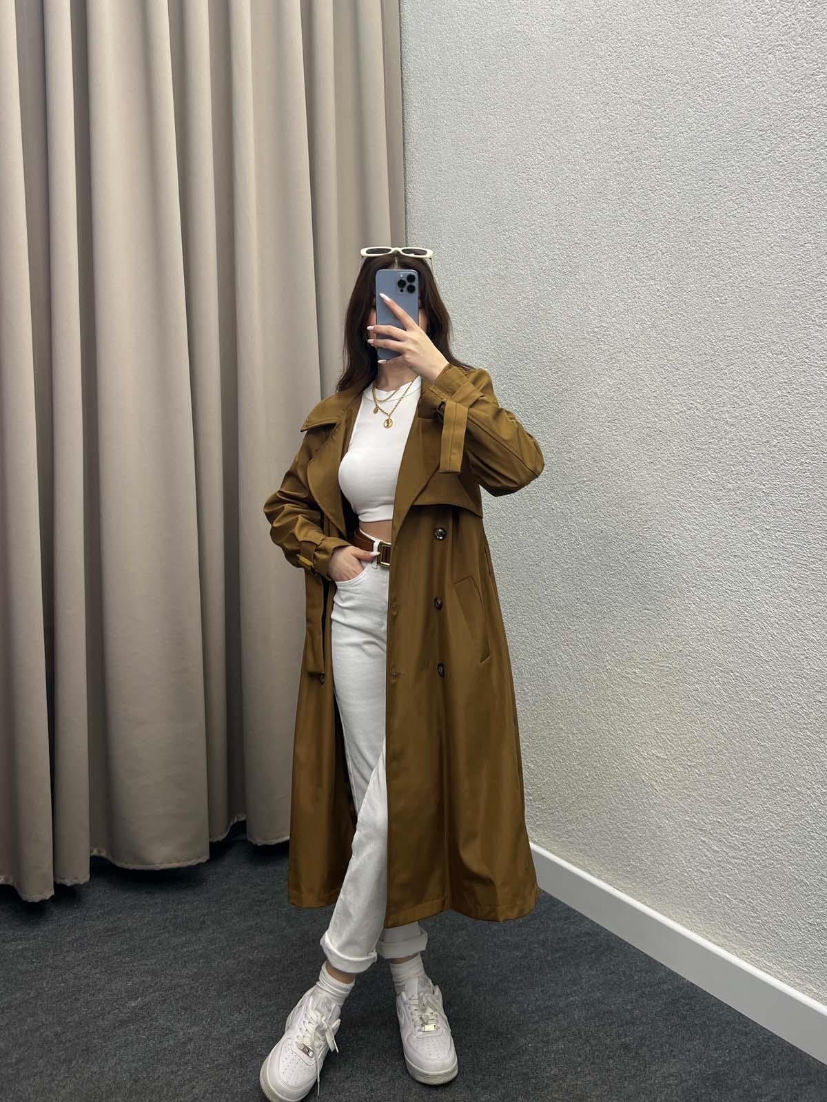 Primavera Camel Premium Trençkot