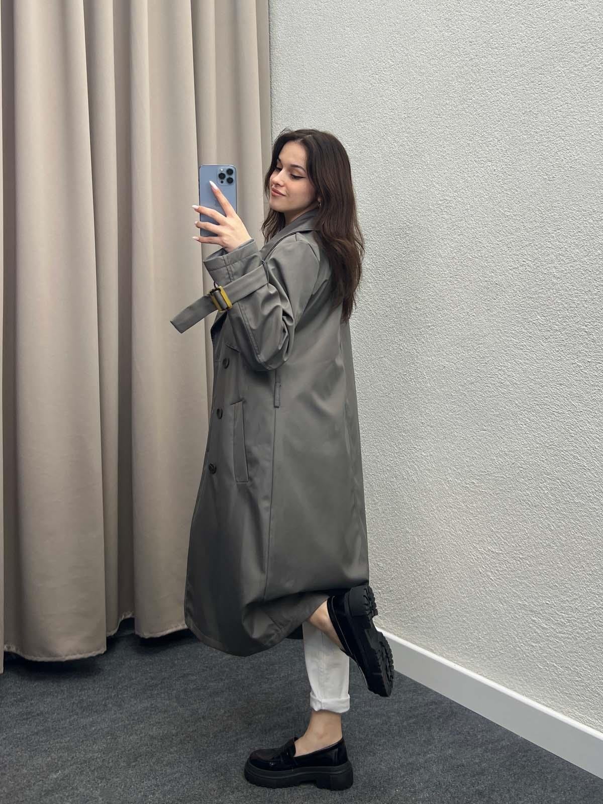 Primavera Gri Premium Trençkot