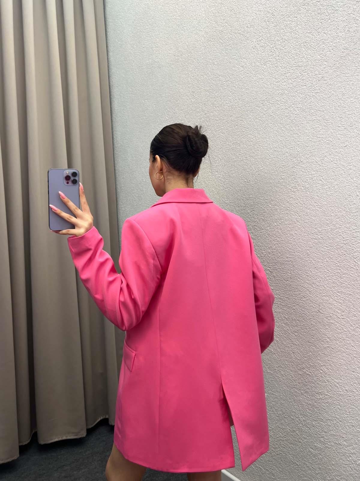 Rosto Pembe Blazer Ceket