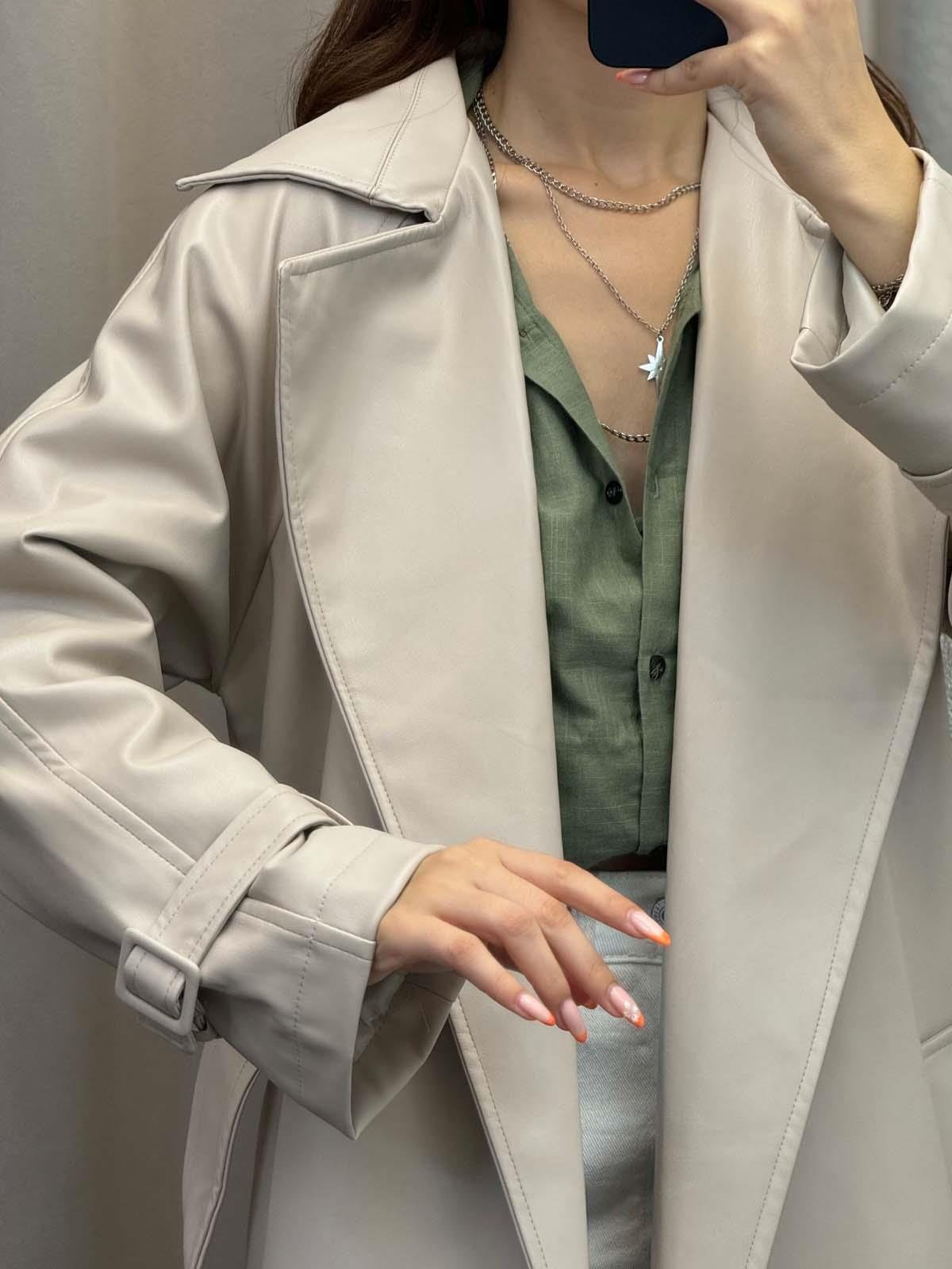 Smith Bej Deri Trençkot