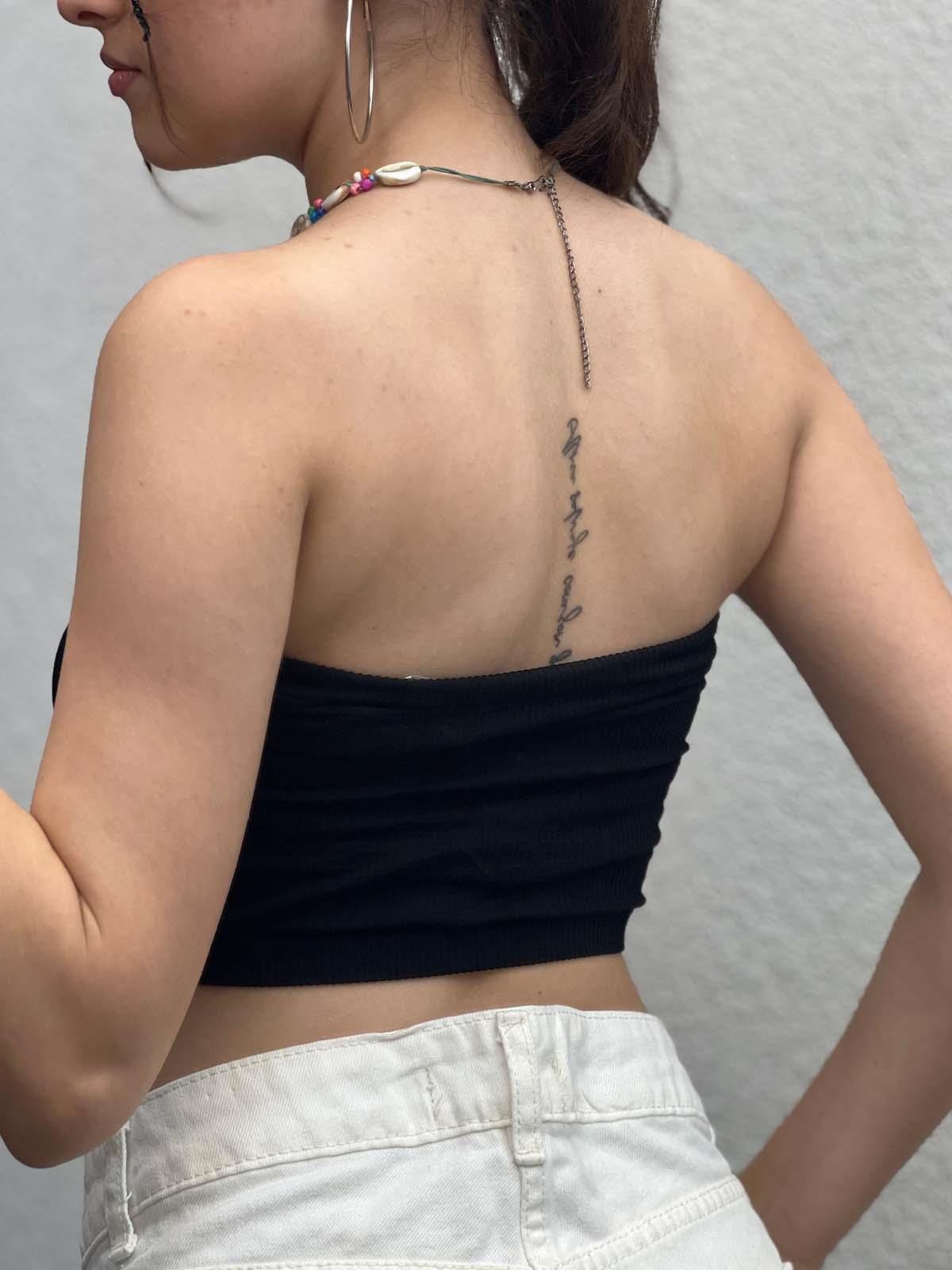 Starlight Seamless Straplez Siyah Bondeo