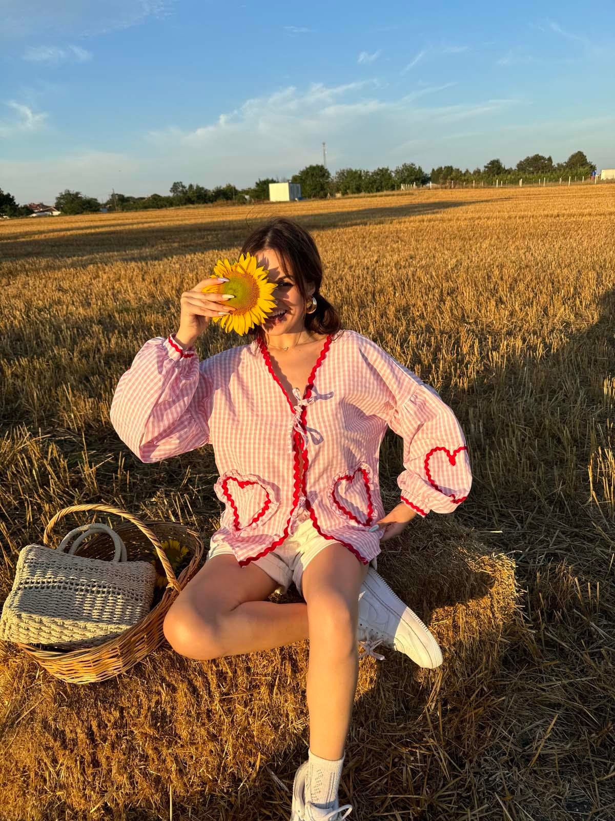 Yourlove Pembe Ekose Gömlek