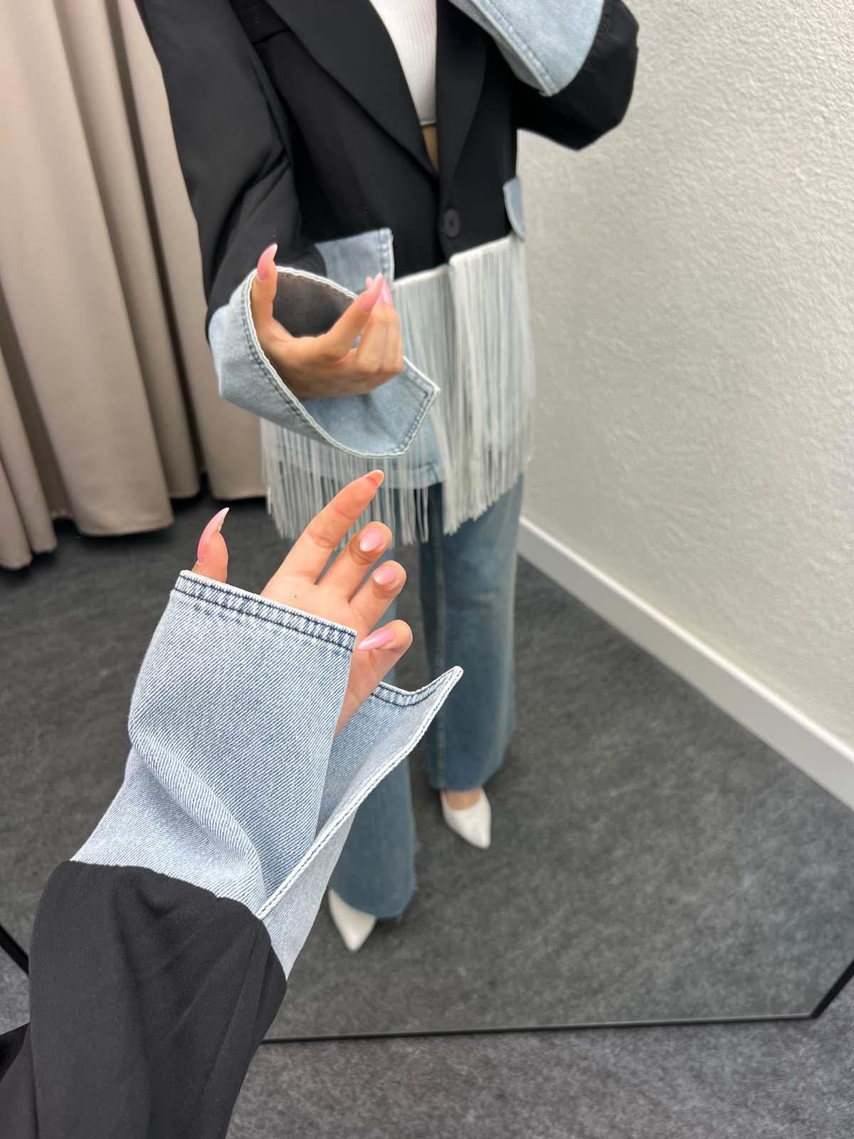 Zra Model Püskül Detay Ceket