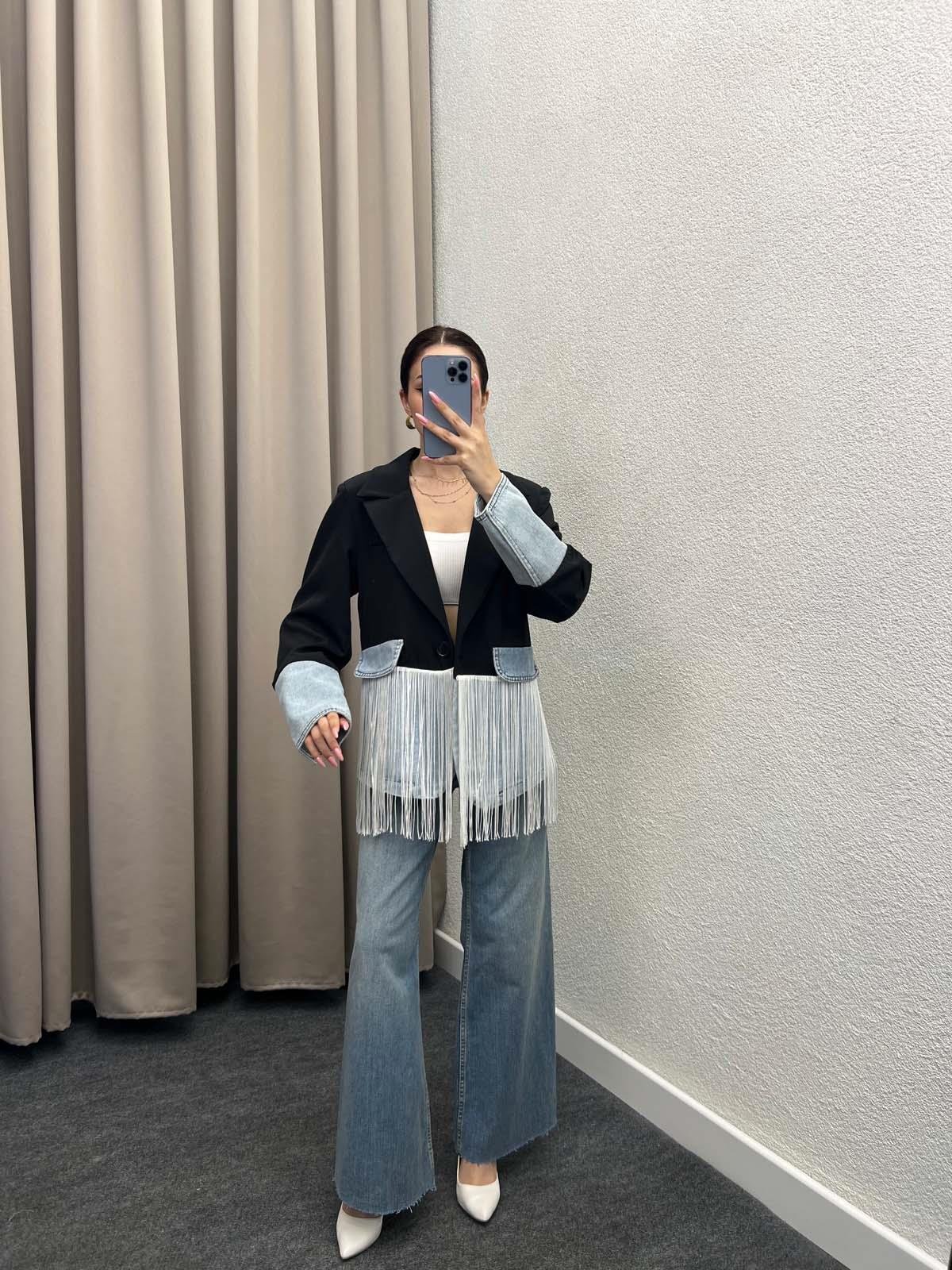 Zra Model Püskül Detay Ceket