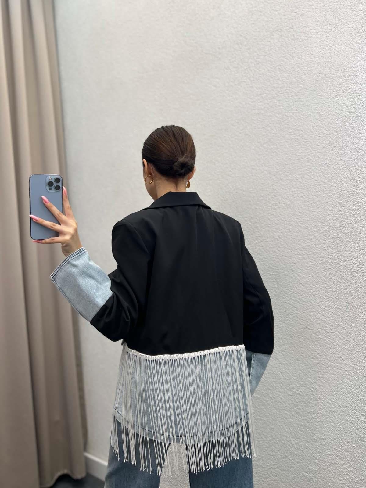 Zra Model Püskül Detay Ceket