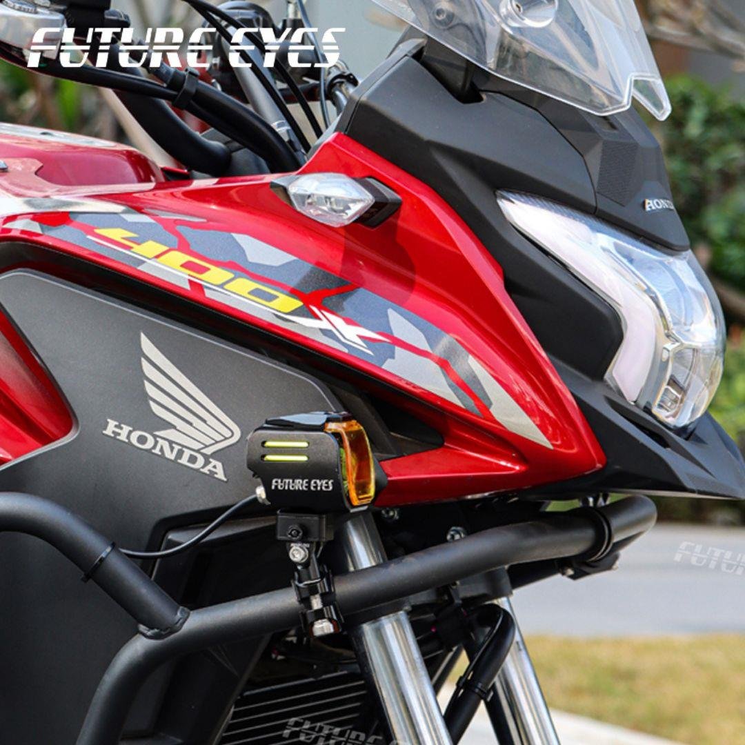 Future Eyes UF1 Motosiklet Sis Farı 60W Mavi Angel