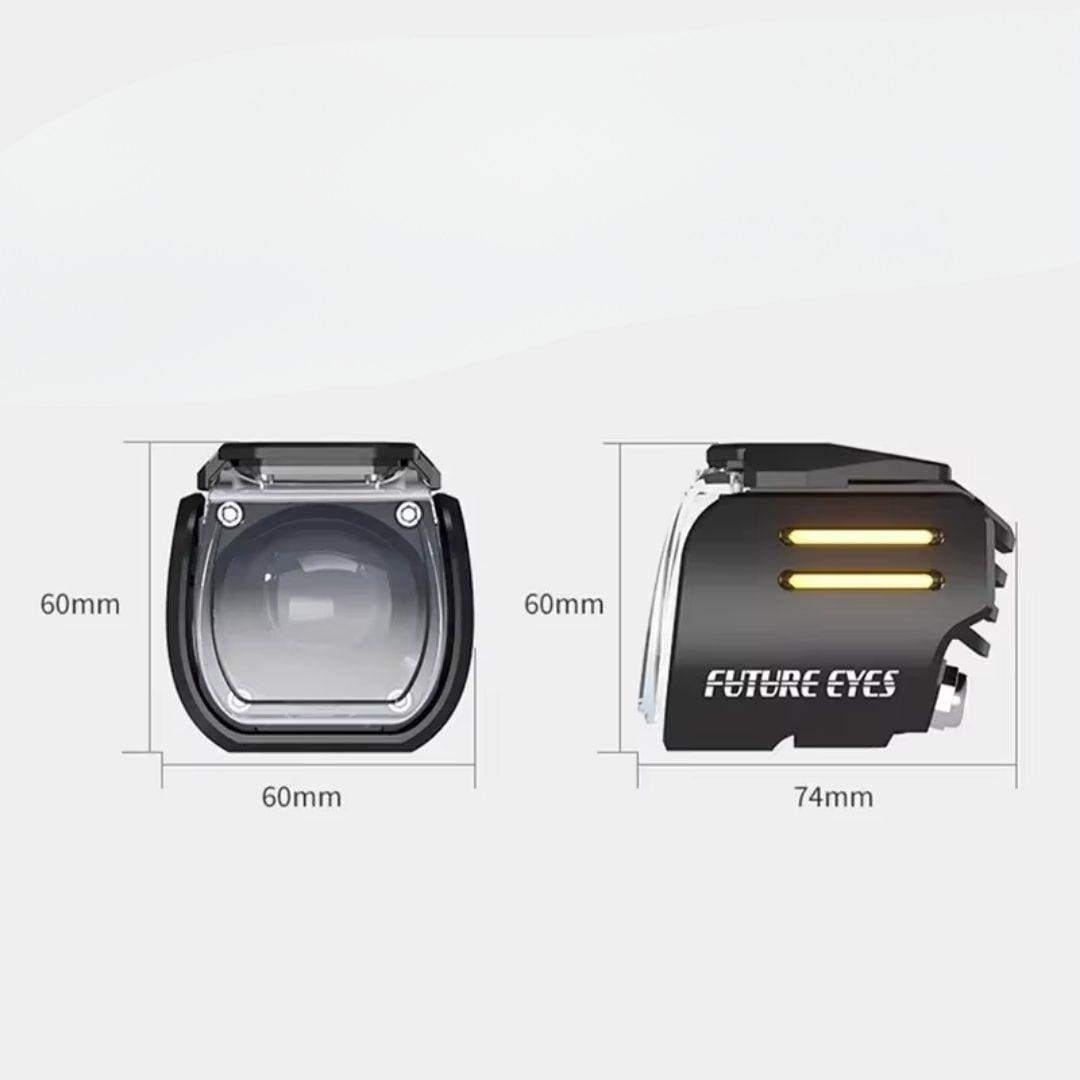 Future Eyes UF1 Motosiklet Sis Farı 60W Sarı Angel