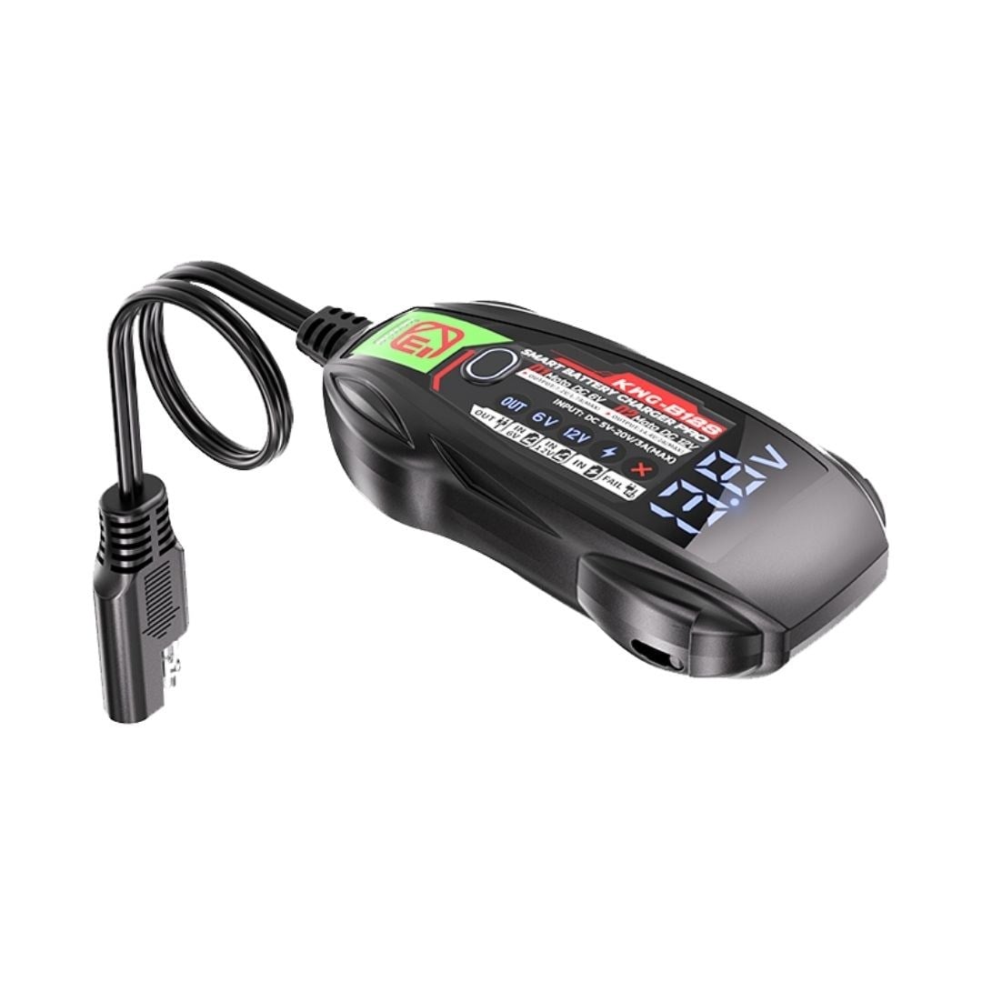 KEWIG B12S Akıllı Motosiklet Akü Şarj Cihazı ve USB Güç Modülü