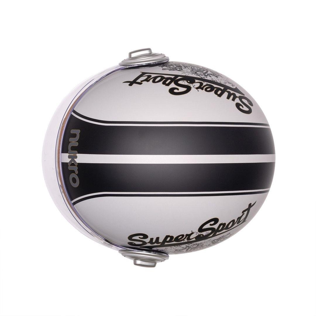 Nukro B-108 Super Sport Grey-Black Açık Kask 
