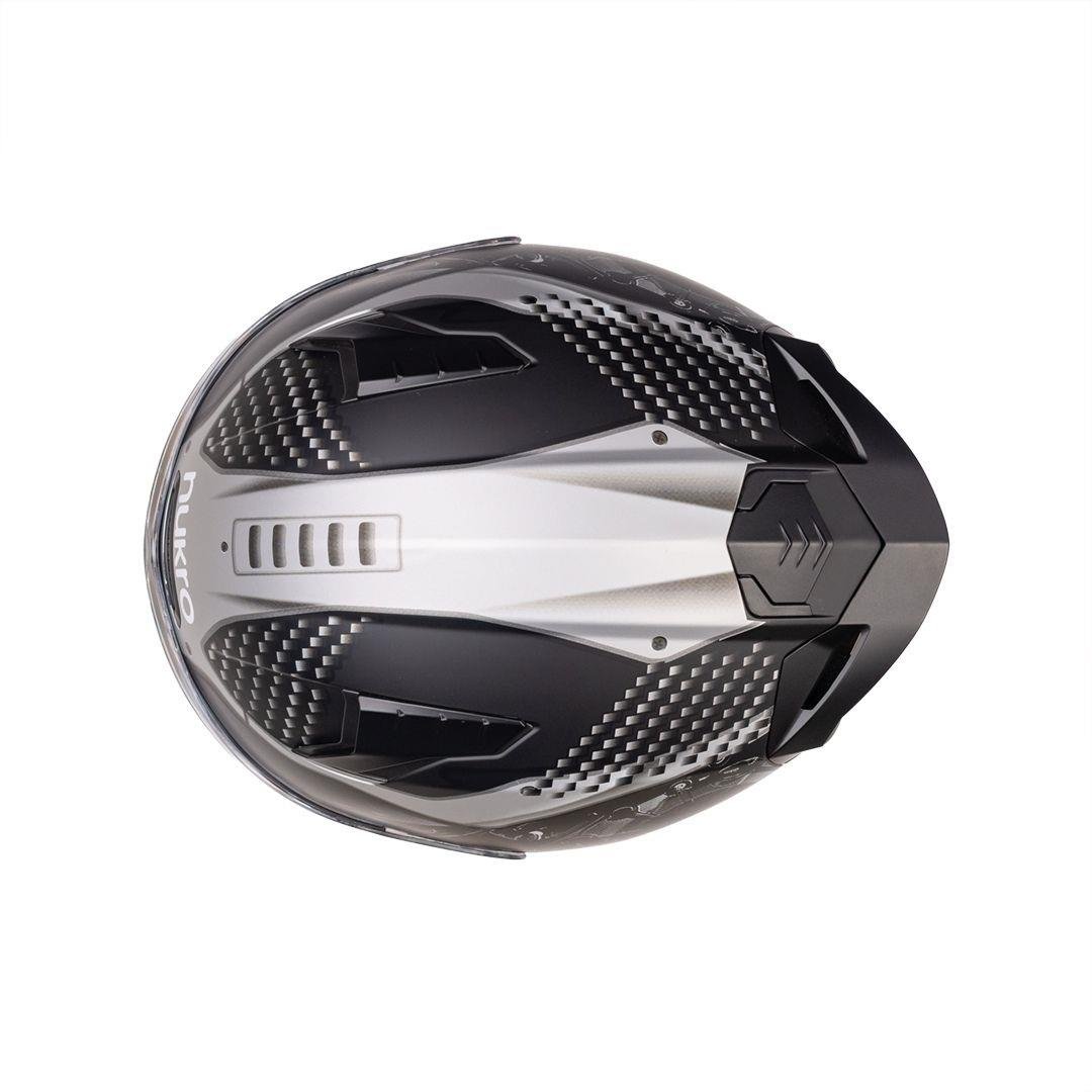Nukro B-506 Level Black-Grey Kapalı Kask 