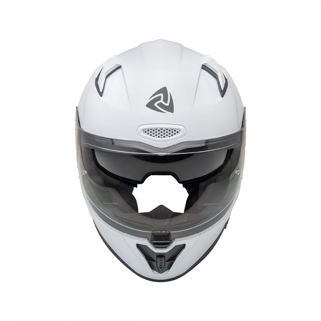 Nukro B-506 Solid Gloss White Kapalı Kask 