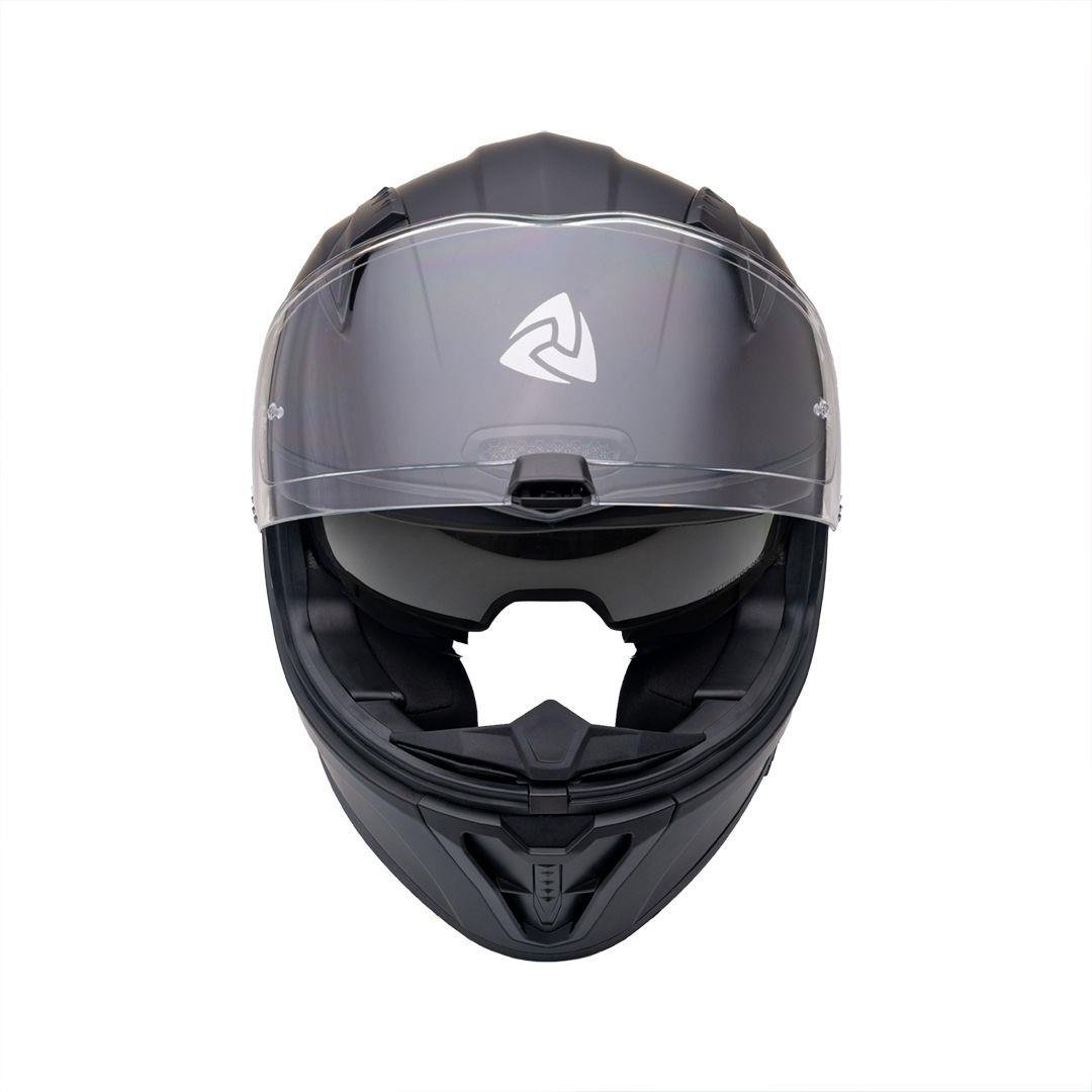 Nukro B-506 Solid Matt Black Kapalı Kask 