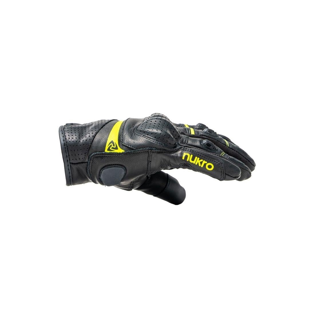 Nukro MERCURY Deri Eldiven Sarı