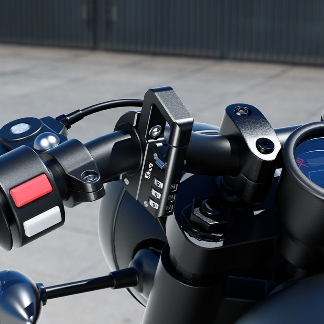 Nukrotech CBK-4 Şifreli Motosiklet Kask Kilidi 