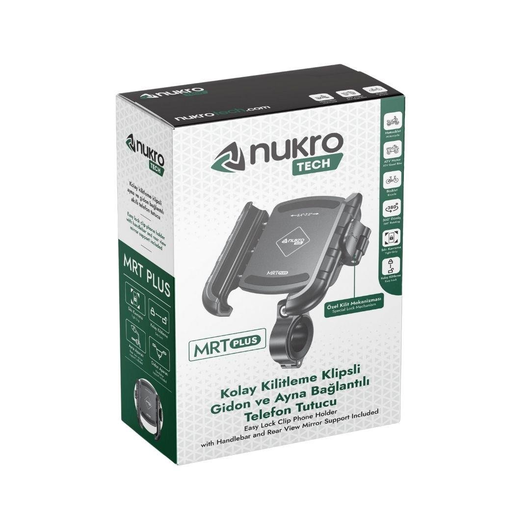 Nukrotech MRT PLUS Klipsli Motosiklet Telefon Tutucu