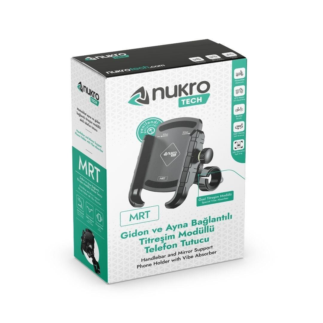 Nukrotech MRT Titreşim Modüllü Telefon Tutucu