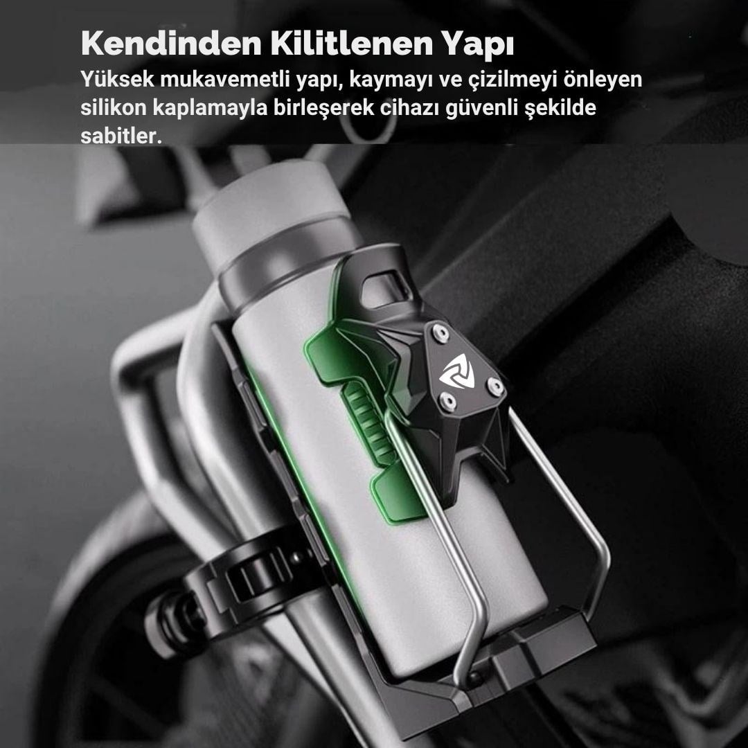 Nukrotech TMC-3 Motosiklet Bisiklet Matara ve Suluk Tutucu