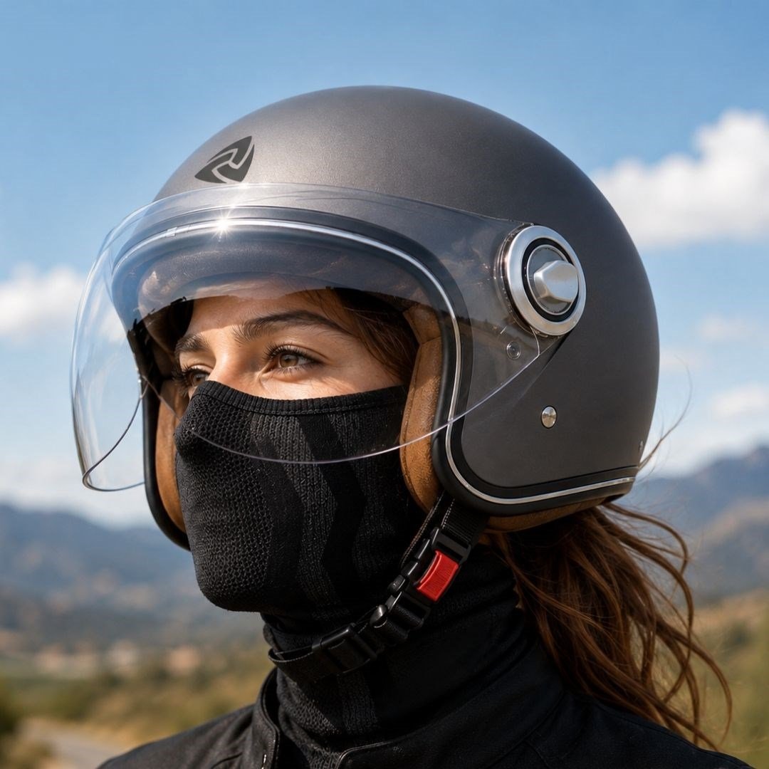 Nukrowear Airflex Kulak Askılı Yarım Balaklava