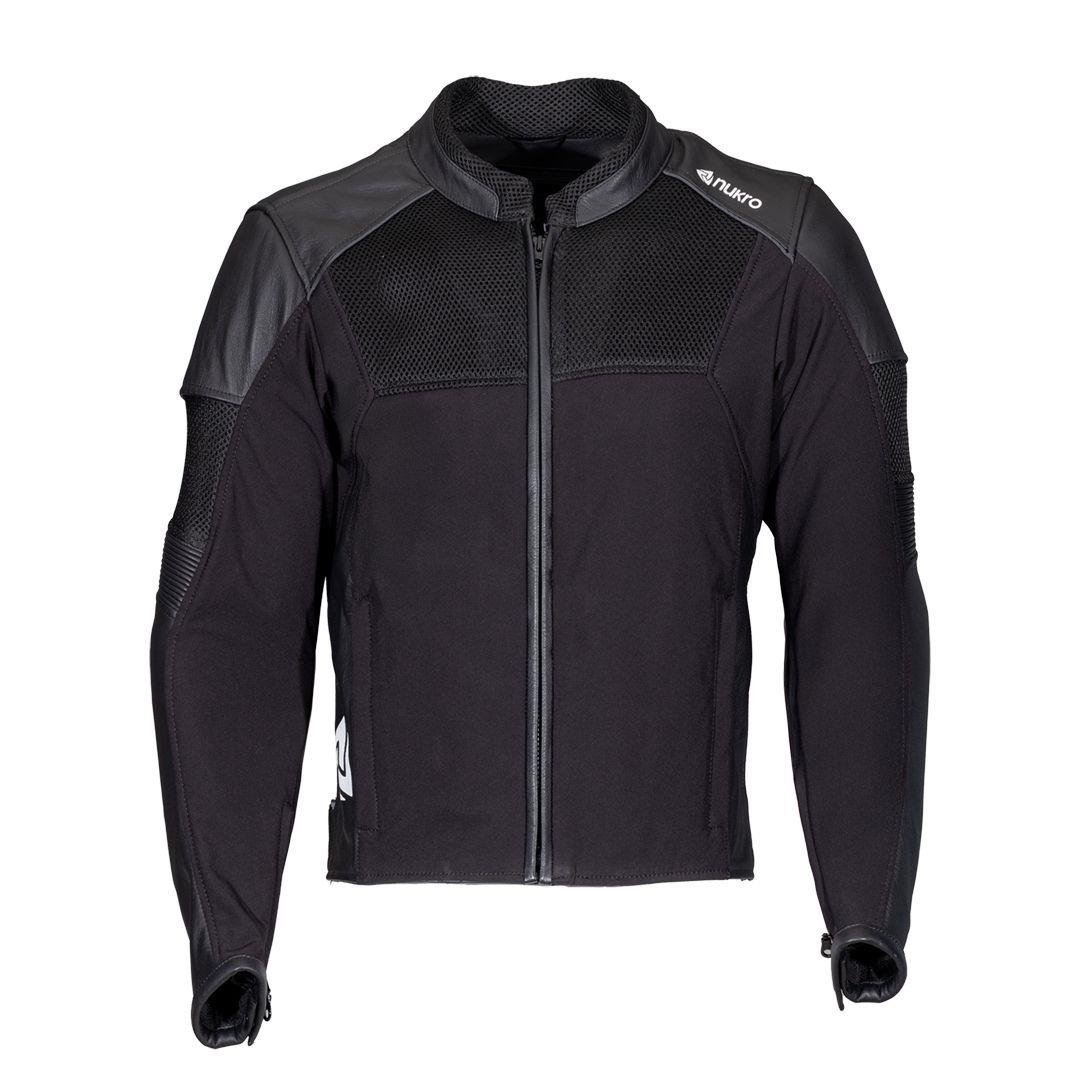 Nukrowear Shadow Yazlık Deri Motosiklet Montu