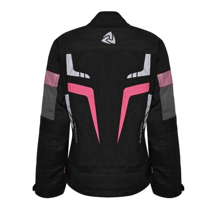 Nukrowear STEALTH PRO Fuşya 4 Mevsim Kadın Motosiklet Ceketi