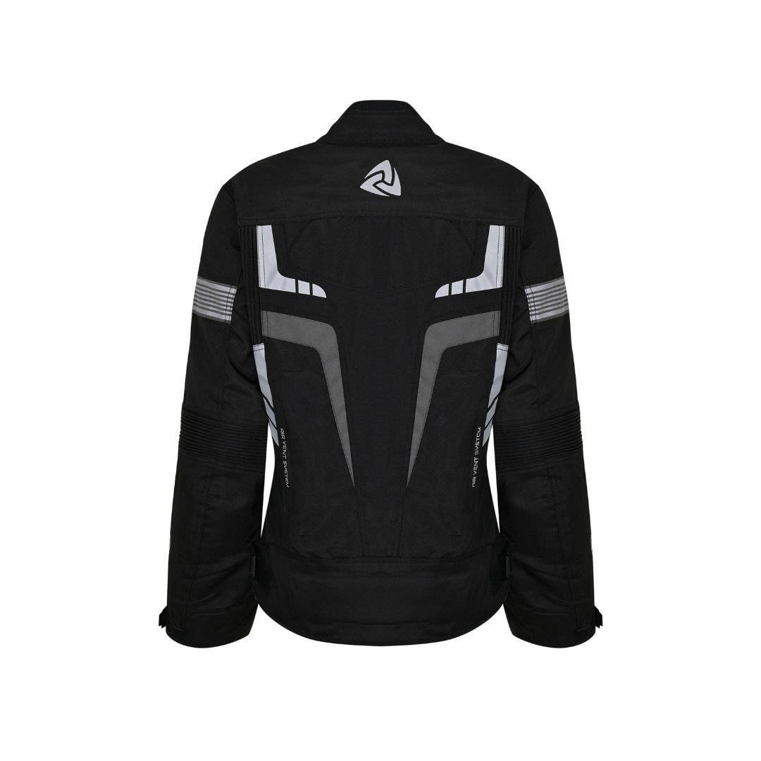 Nukrowear STEALTH PRO Gri 4 Mevsim Kadın Motosiklet Ceketi