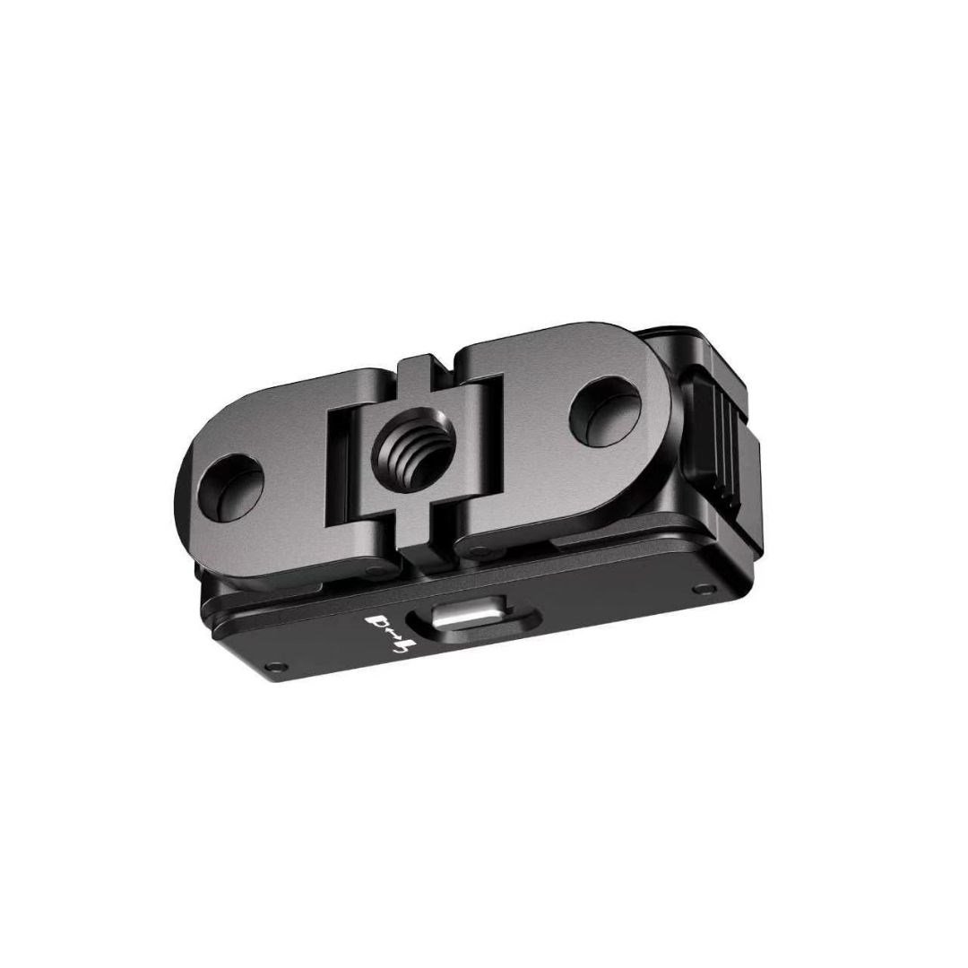 QUICKDOCK QDX4-A3 Manyetik ve Kilitli Aksiyon Kamera Montaj Adaptörü 1/4 Dişli – Action 3/4/5 Pro Uyumlu