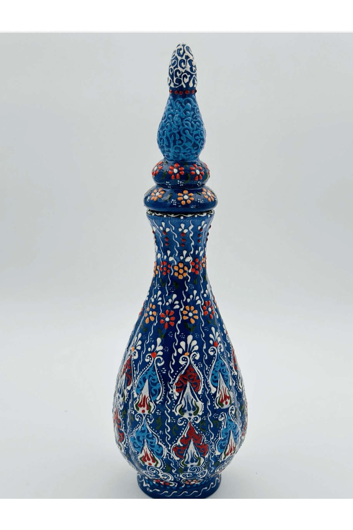 Decorative Turkish Ceramic Pitcher Vase, Decorative Ceramic Vase, Ceramic Water Jug, Pitcher Vase