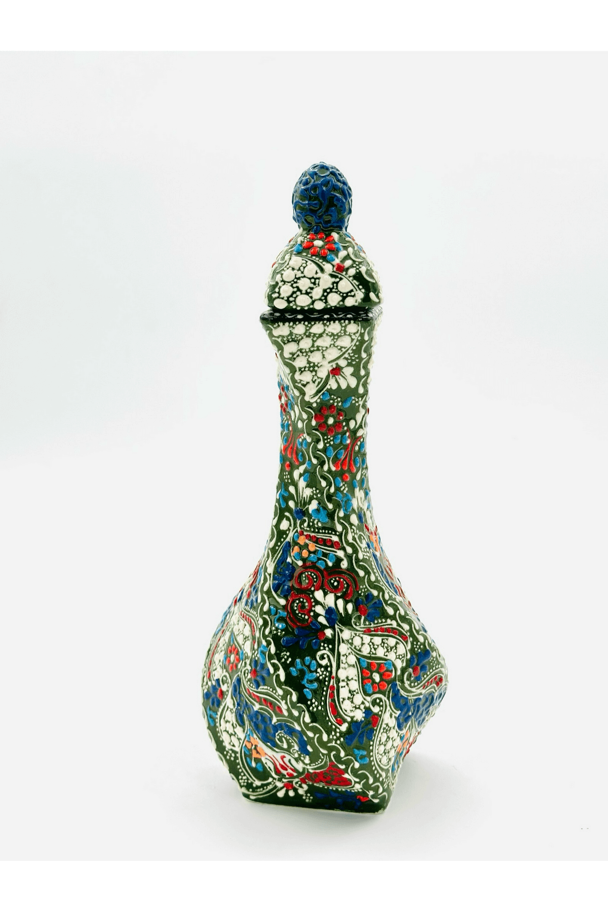 Decorative Turkish Ceramic Pitcher Vase, Decorative Ceramic Vase, Ceramic Water Jug, Pitcher Vase