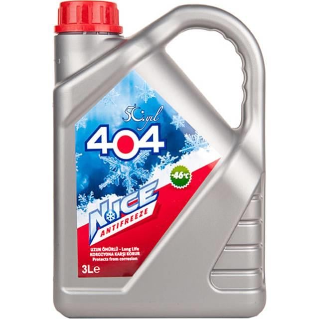 404 3lt -36 Antifiriz Kırmızı