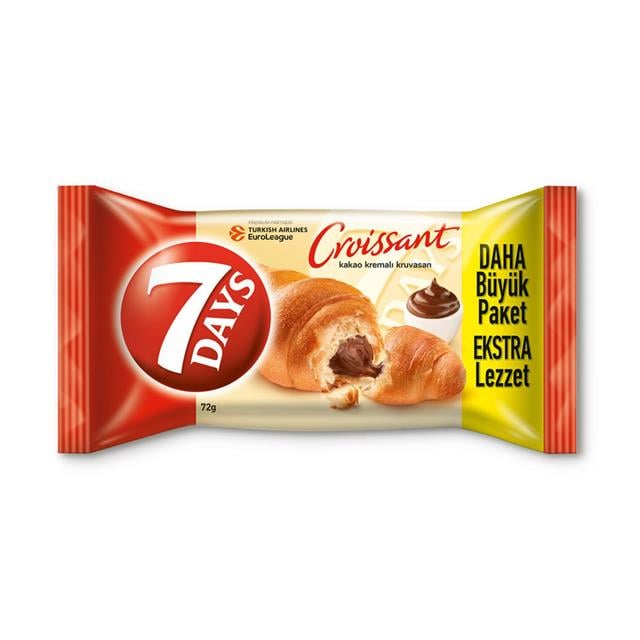 7days Kruvasan Kakao Kremalı 60gr