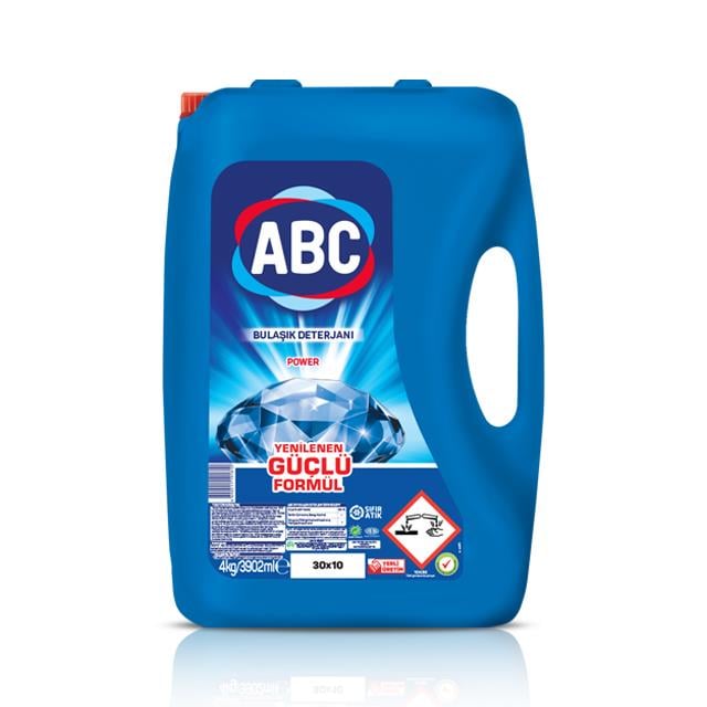Abc Sıvı Bulaşık Deterjanı Power 4kg