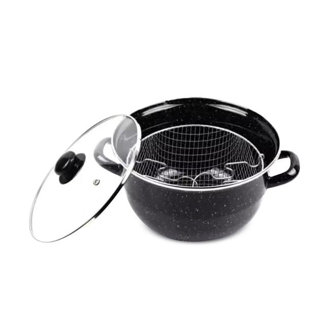 ALEV 24no SIYAH KIZARTMA TENCERESI