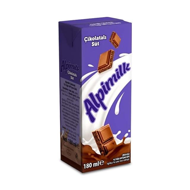 Alpimilk Süt Çikolata  Arom.180 ml Uht