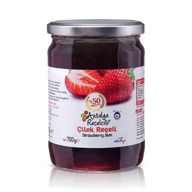 Antalya Reçelcisi Çilek Reçeli  700 gr