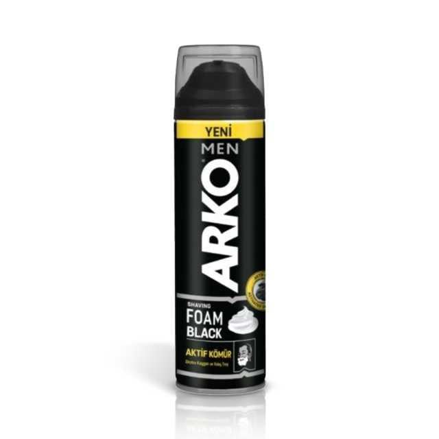 Arko Tıraş Köpük Black 200ml