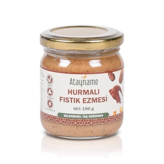 ATAYNAME HURMALI FISTIK EZMESI 190gr