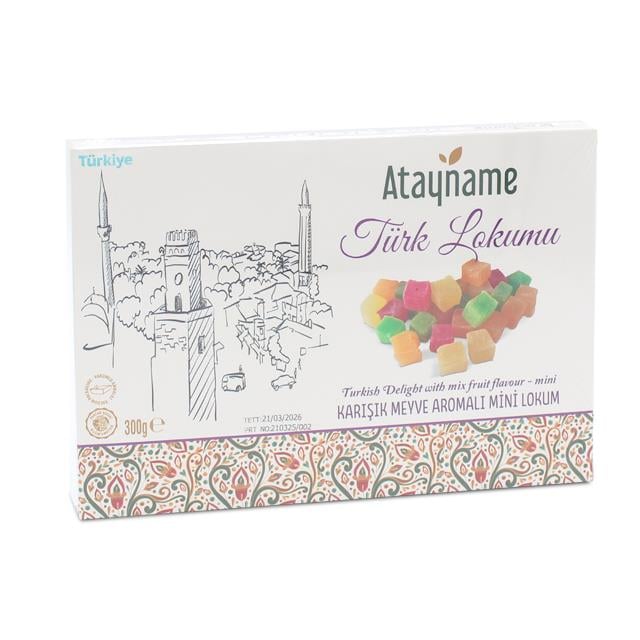 ATAYNAME KARISIK MEYVE AR. LOKUM 300gr