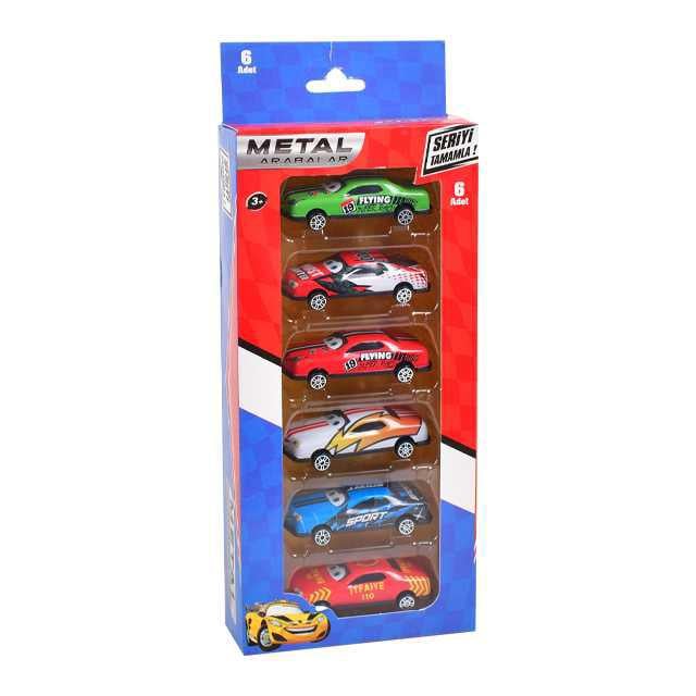 Beren 8121 6lı Metal Araba