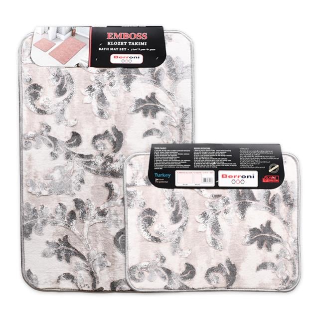 BERRONI EMBOS 50X80 2lı KLOZET TAKIMI