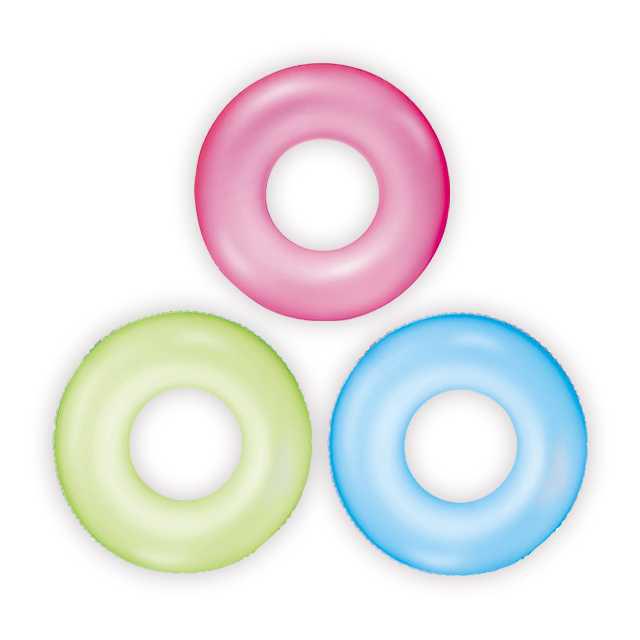 Bestway 36024 76 cm Fosforlu Renkli Simit