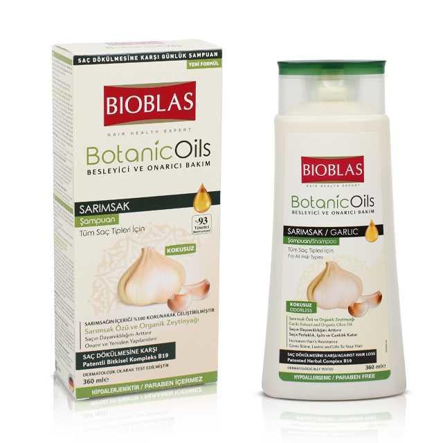 Bioblas Botanic Sarımsak Şampuan 360Ml
