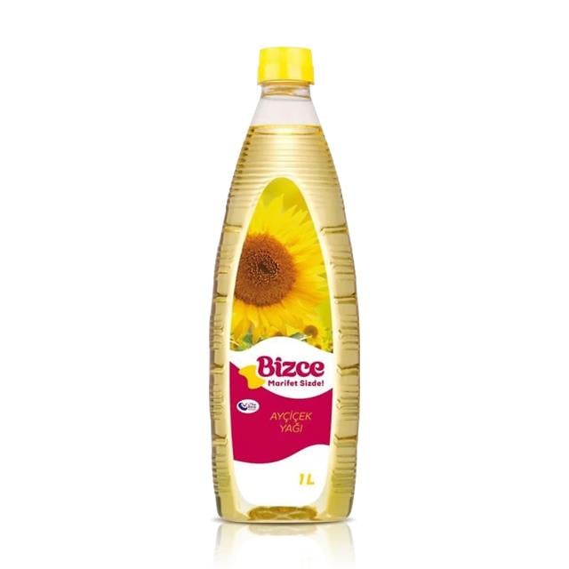 Bizce Ayçiçek Yağı 1lt Pet