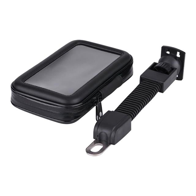 Carub BR-5901964 Motosıklet Deri Telefon Tutucu