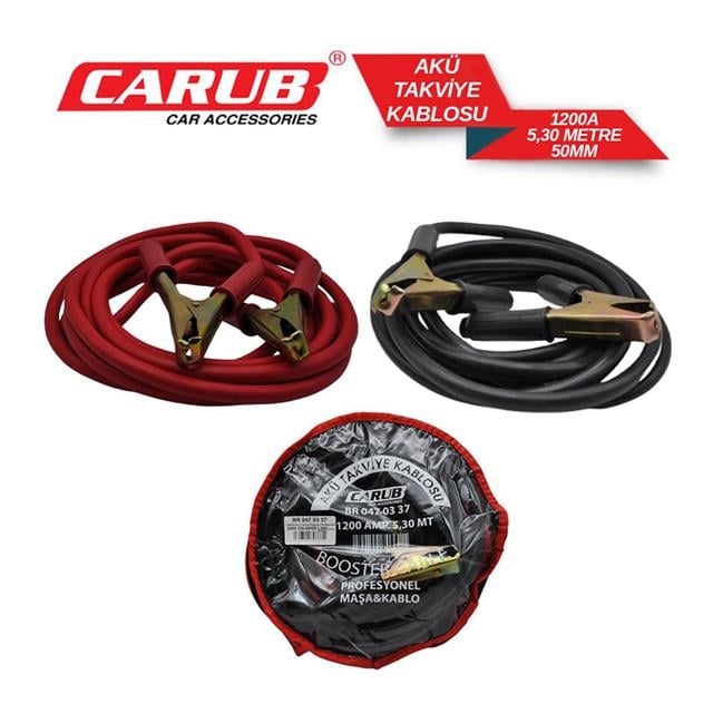 CARUB &NUMERO 900-1500amp AKU TAKVIYE KABLOSU
