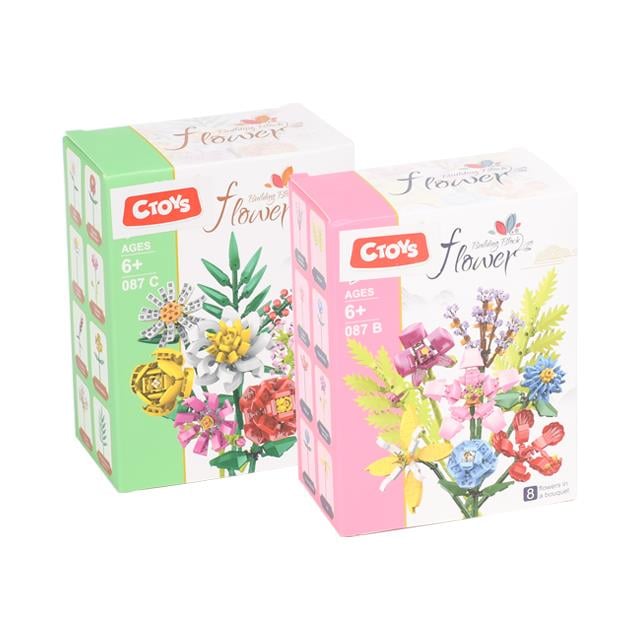 CEREN 087A/B/C MINI BLOK FLOWER CICEK LEGO