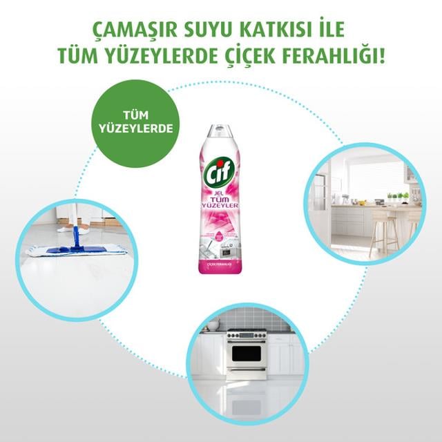 Cif Tüm Yüzeyler Çiçek Ferahlığı 750ml