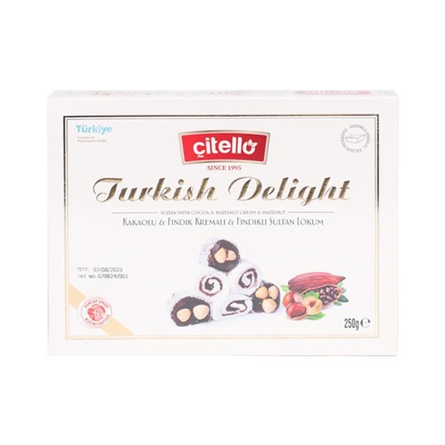 CITELLO KAKAO.FINDIKLI SULT.LOKUM 250g
